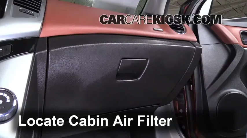 2013 Chevrolet Cruze LT 1.4L 4 Cyl. Turbo Air Filter (Cabin) Replace